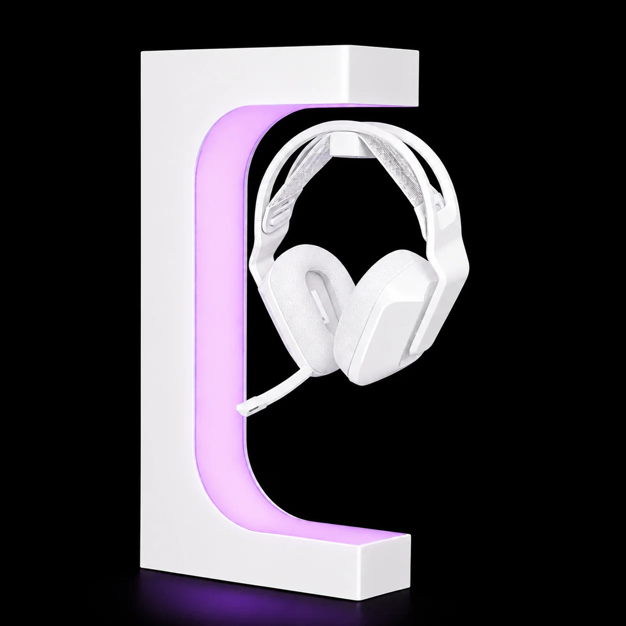 Floating Headset Stand – RGB Lighting
