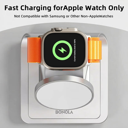 Bonola Magnetic 3 in 1 Wireless Charger for Iphone 17/16/15/13/14/12 30W Wireless Charging Station for Apple Watch/Airpods Pro