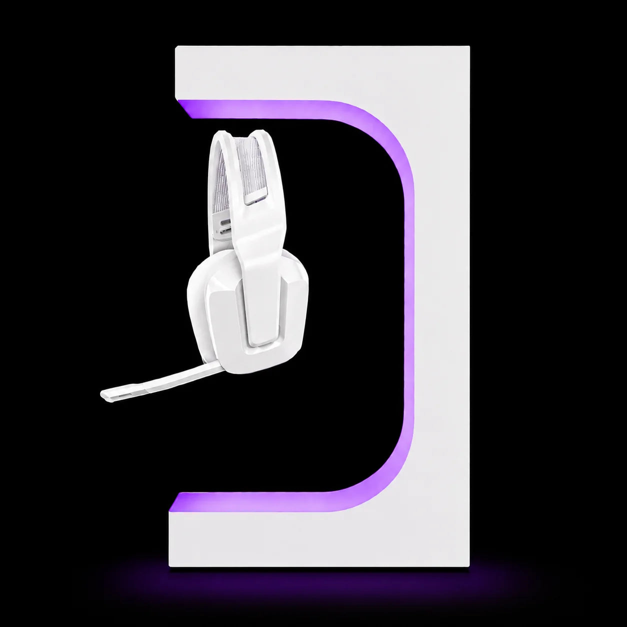 Floating Headset Stand – RGB Lighting