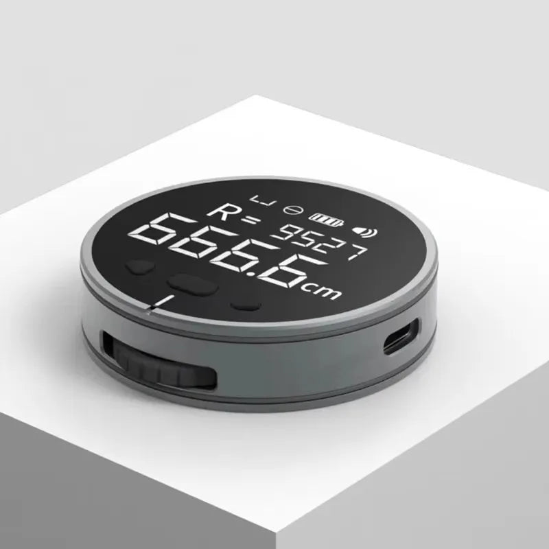Xiaomi Duka Little Q HD LCD Digital Electric Ruler - Multifunctional Rechargeable Tape Measure and Mini Measuring Tool