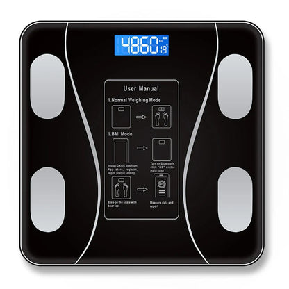 Smart Weight Scale Body Digital Bathroom Scale BMI Bluetooth Body Fat Scale US